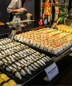 Alternative view of Vé Buffet