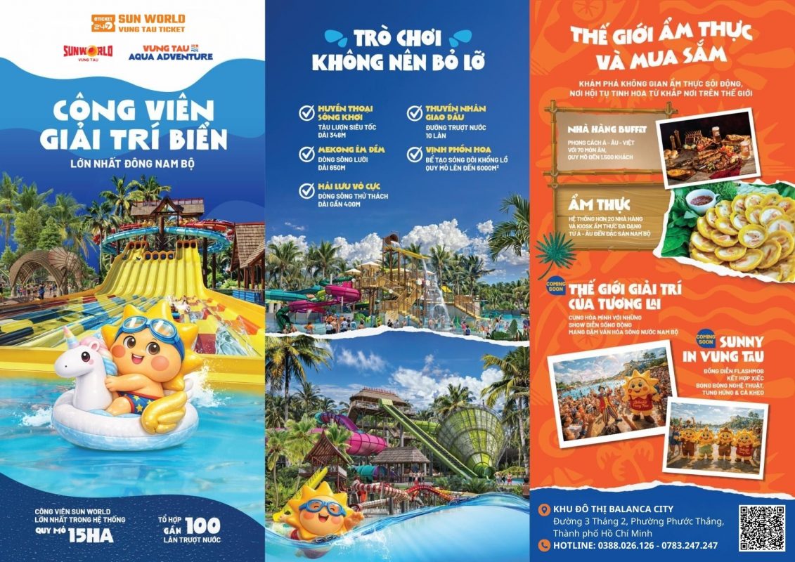 SUN WORLD VŨNG TÀU, CÔNG VIÊN BIỂN LỚN NHẤT MIỀN NAM