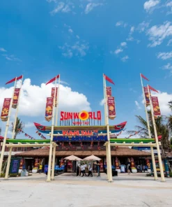 Cổng chào hoành tráng của khu đô thị Blanca City dẫn vào Sun World Vũng Tàu. Giới thiệu Sun World Vũng Tàu