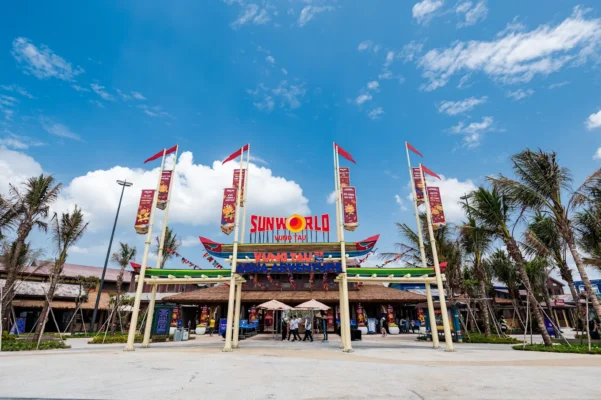 Cổng chào hoành tráng của khu đô thị Blanca City dẫn vào Sun World Vũng Tàu. Giới thiệu Sun World Vũng Tàu